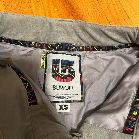 Burton grey snow pants - Picture 4 of 6